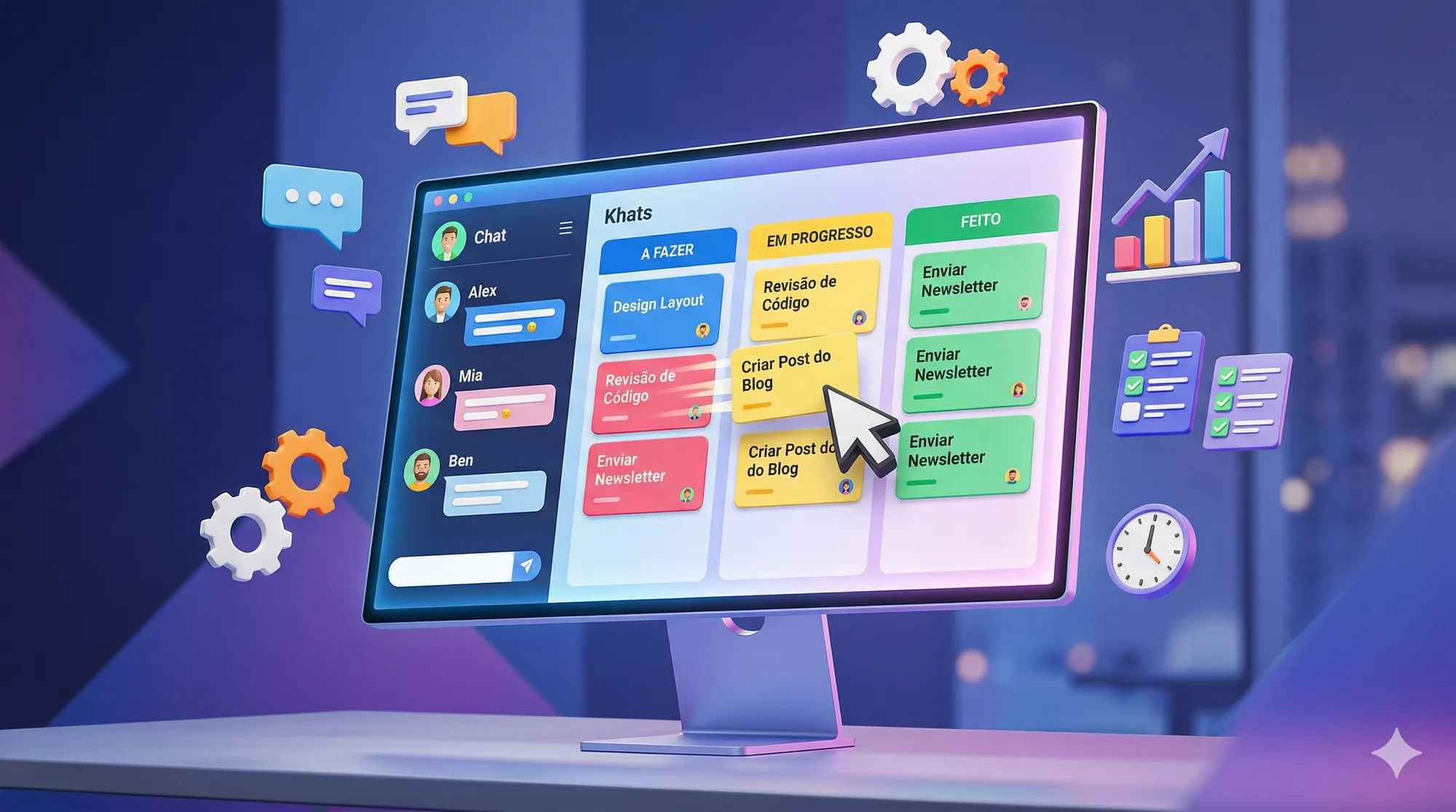 Como criar um kanban no Chatwoot: Gestão Visual em Minutos!